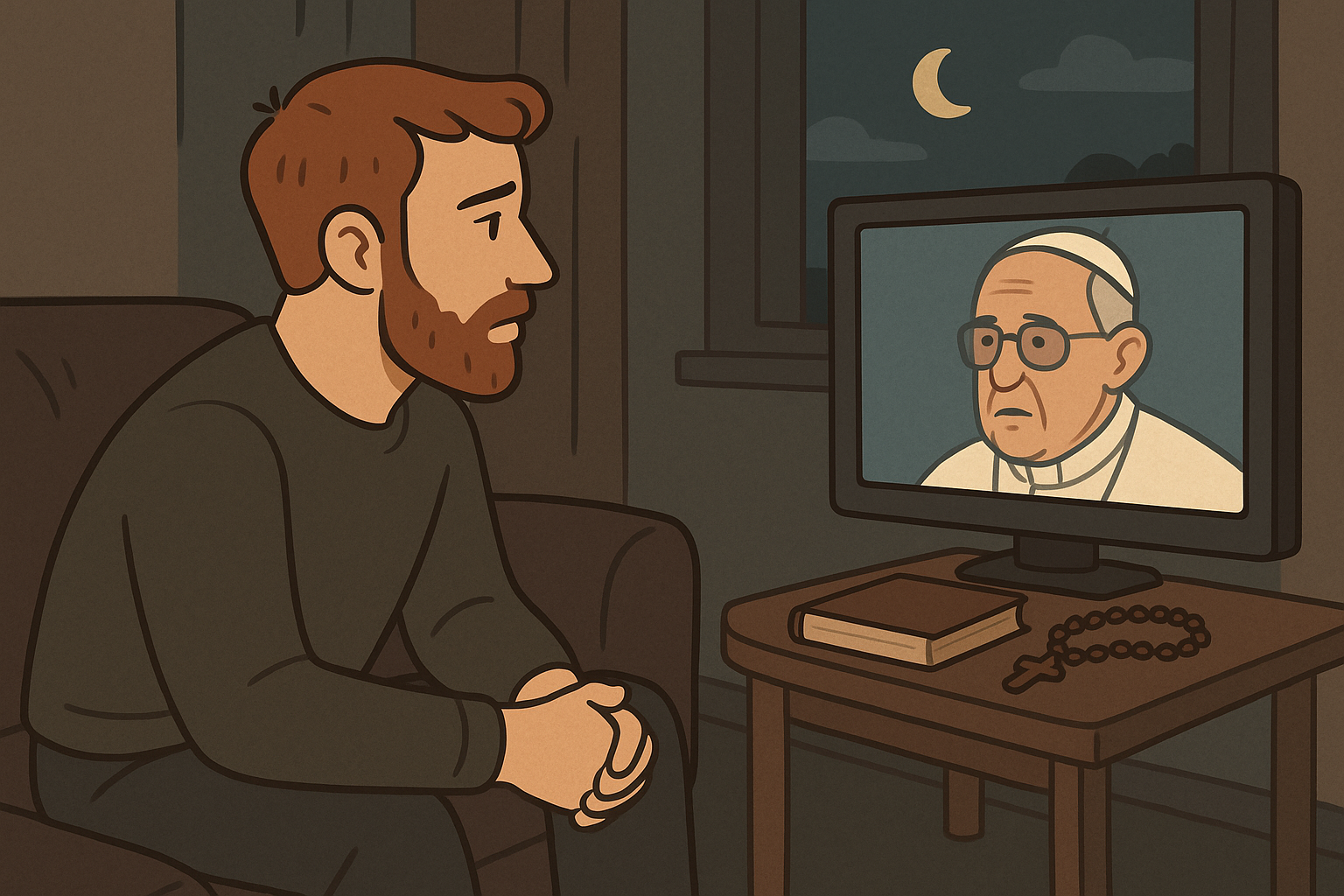 When a Pope dies: Faith, doubt and the space in between